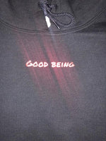 Good Being metallic hoodie