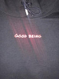 Good Being metallic hoodie